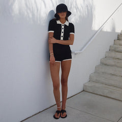 KITTLE SANDALS BLACK LEATHER