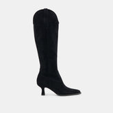 ARIANA BOOTS ONYX SUEDE - re:vita
