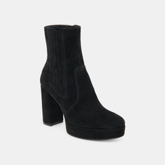 CINNY BOOTS ONYX SUEDE - re:vita