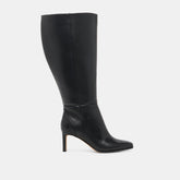 EMMI EXTRA WIDE CALF BOOTS BLACK LEATHER