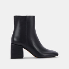 IMOGEN H2O BOOTIES BLACK LEATHER - re:vita