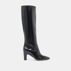 NELAS BOOTS BLACK LEATHER - re:vita