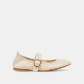 CAELY BALLET FLATS BONE LEATHER