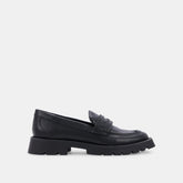 ELIAS FLATS BLACK LEATHER - re:vita