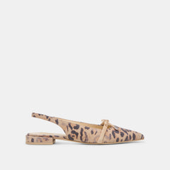 PAYGE FLATS LT LEOPARD SUEDE