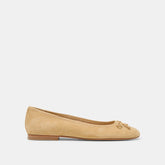 RITLA BALLET FLATS HONEY SUEDE - re:vita