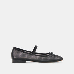 CADEL BALLET FLATS ONYX MESH - re:vita