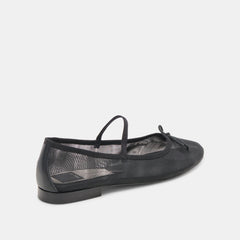 CADEL BALLET FLATS ONYX MESH - re:vita