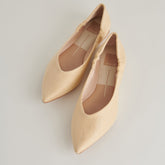 NADAV BALLET FLATS LT NATURAL RAFFIA - re:vita