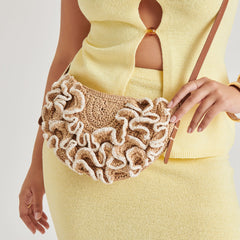 ATRANI CROSSBODY NATURAL RAFFIA