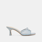GALEN HEELS LIGHT BLUE TULLE