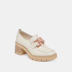 HAROLD HEELS IVORY PATENT LEATHER - re:vita