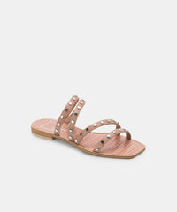 IZABEL STUDDED SANDALS CAFE STELLA - re:vita