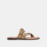 SHORE SANDALS TAUPE SUEDE