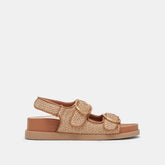 STARLA SANDALS TAN MULTI WOVEN - re:vita