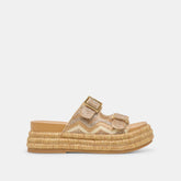 WIXIE SANDALS GOLD MULTI BEADS - re:vita