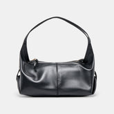 BILLY SHOULDER BAG BLACK LEATHER
