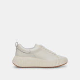 DEVOTE SNEAKERS WHITE LEATHER - re:vita