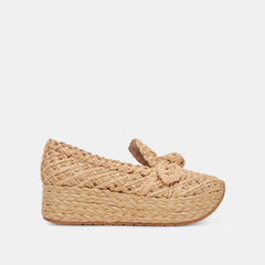 JAKA SNEAKERS LT NATURAL RAFFIA - re:vita