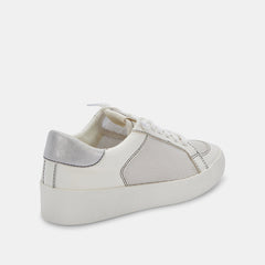 LEDGER SNEAKERS OFF WHITE LEATHER - re:vita