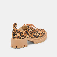 MILZA LOAFERS DK LEOPARD CALF HAIR