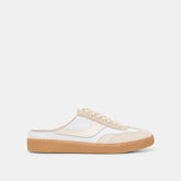 NOTICE SLIDE SNEAKERS IVORY MULTI SUEDE