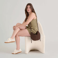 NOTICE SNEAKERS IVORY PERFORATED NUBUCK