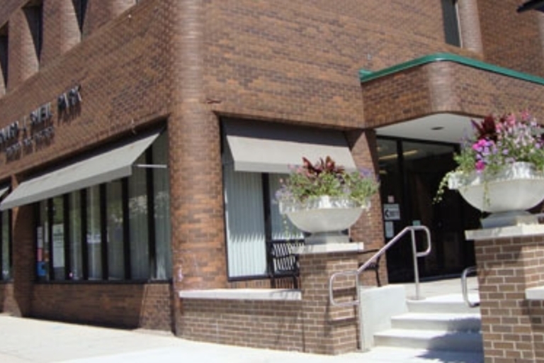 Exterior of the Berwyn Public Health District building.