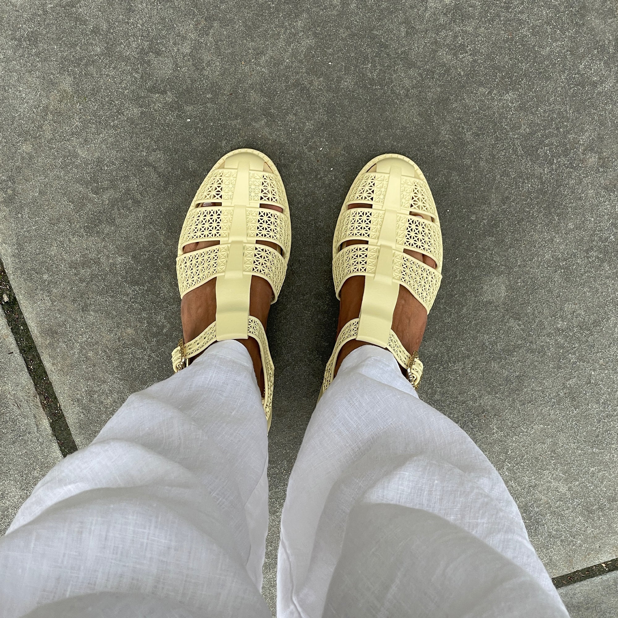 HOLIS 3D SANDALS LT YELLOW