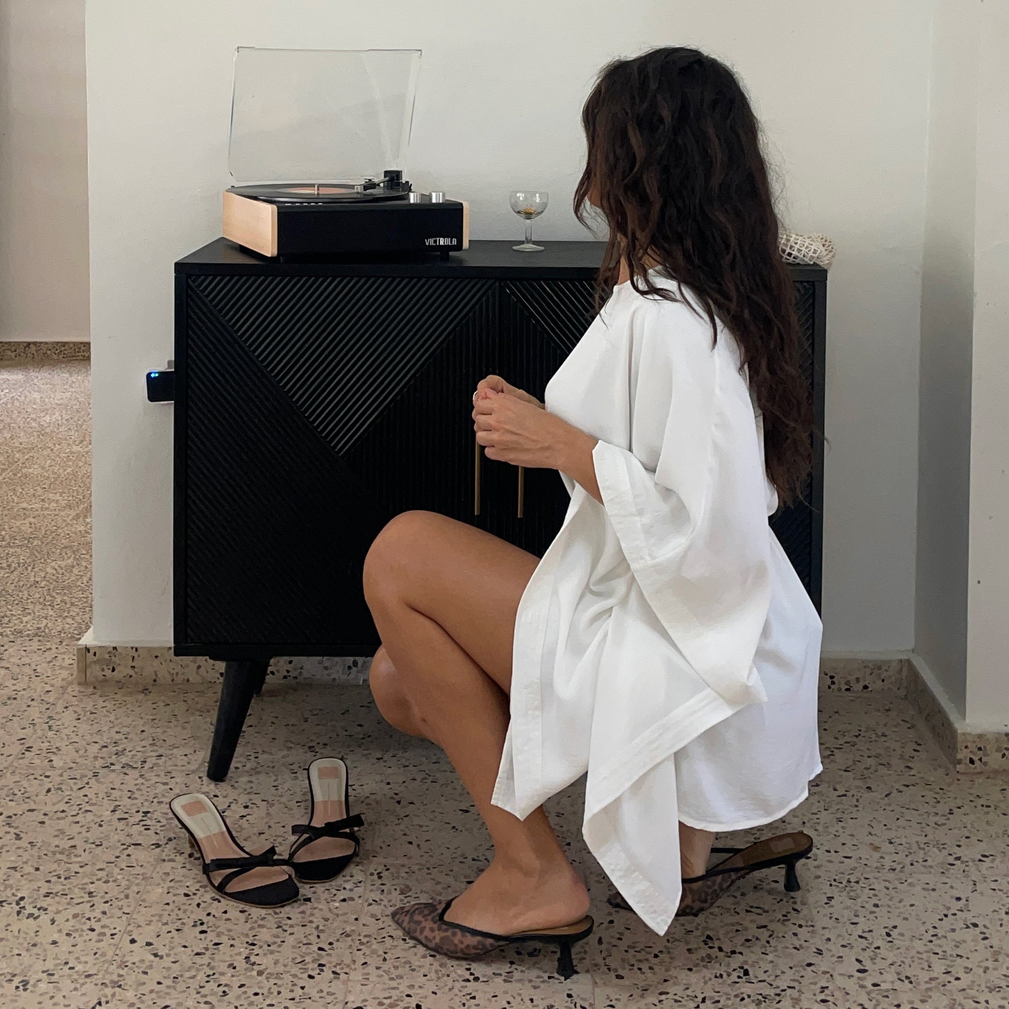 CLEO HEELS DK LEOPARD MESH