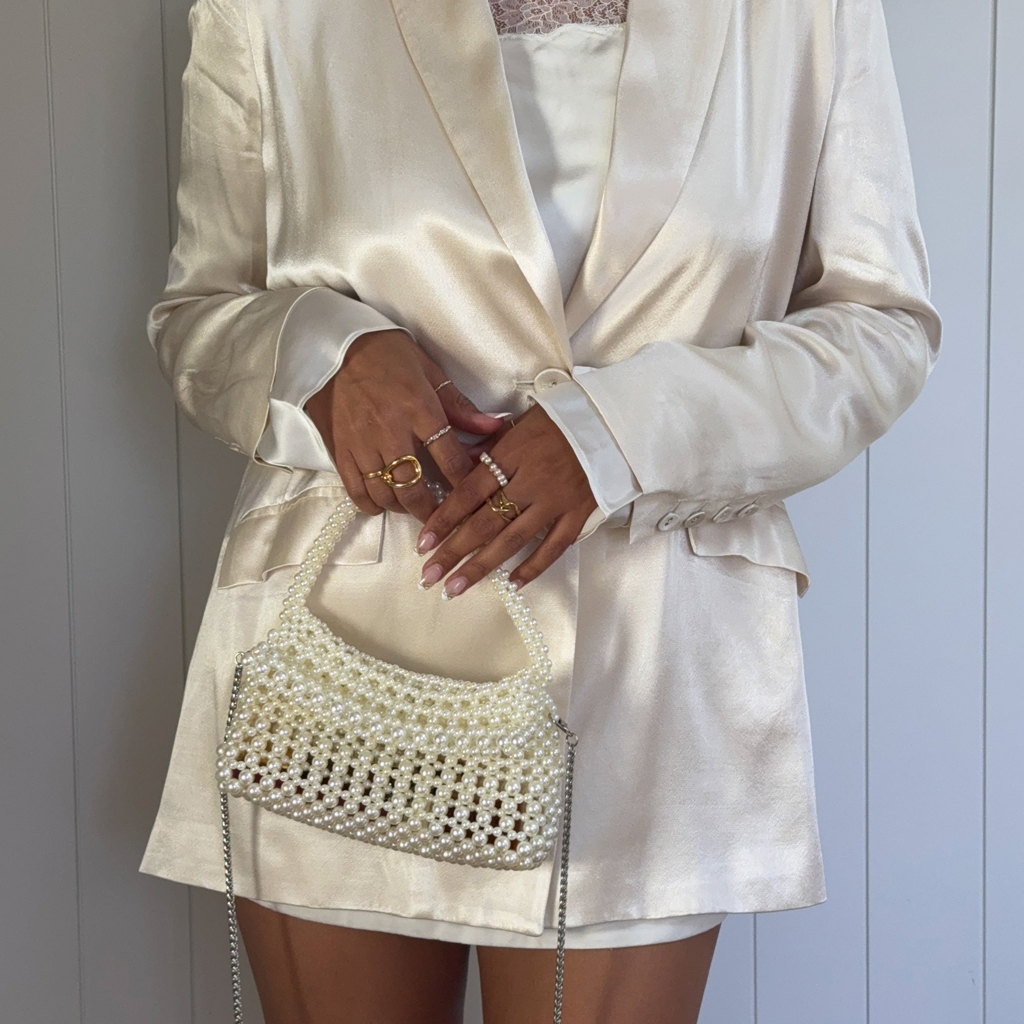 ELLOISE HANDBAG PEARL