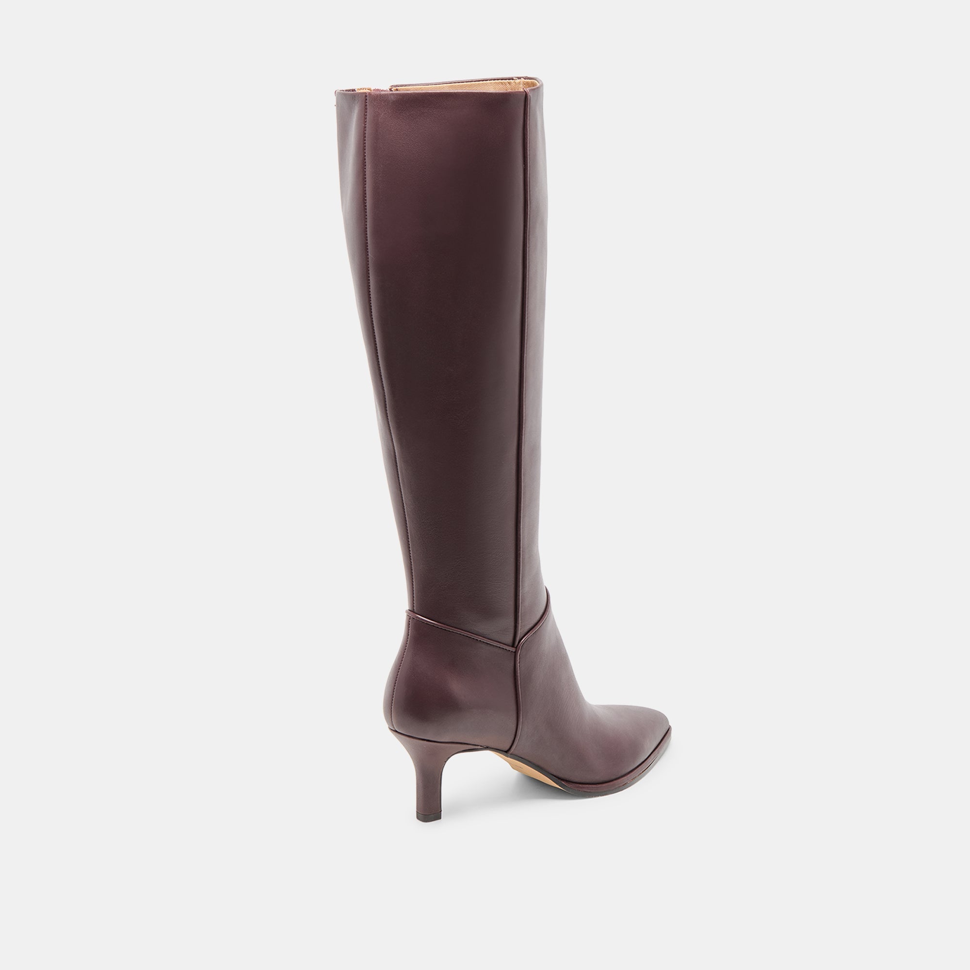 ALDY WIDE CALF BOOTS MULBERRY LEATHER