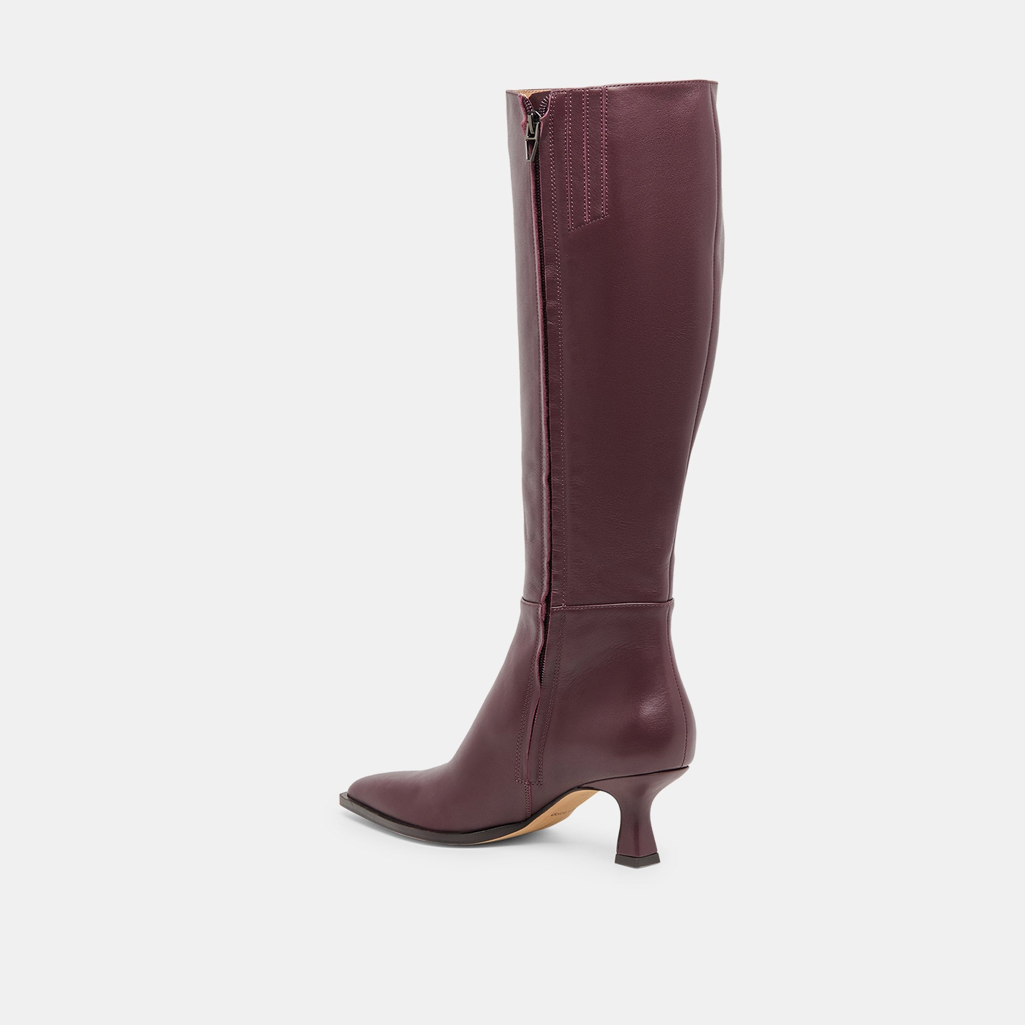 AUGGIE BOOTS WINE LEATHER