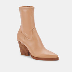 BOYD BOOTS TAN LEATHER - re:vita