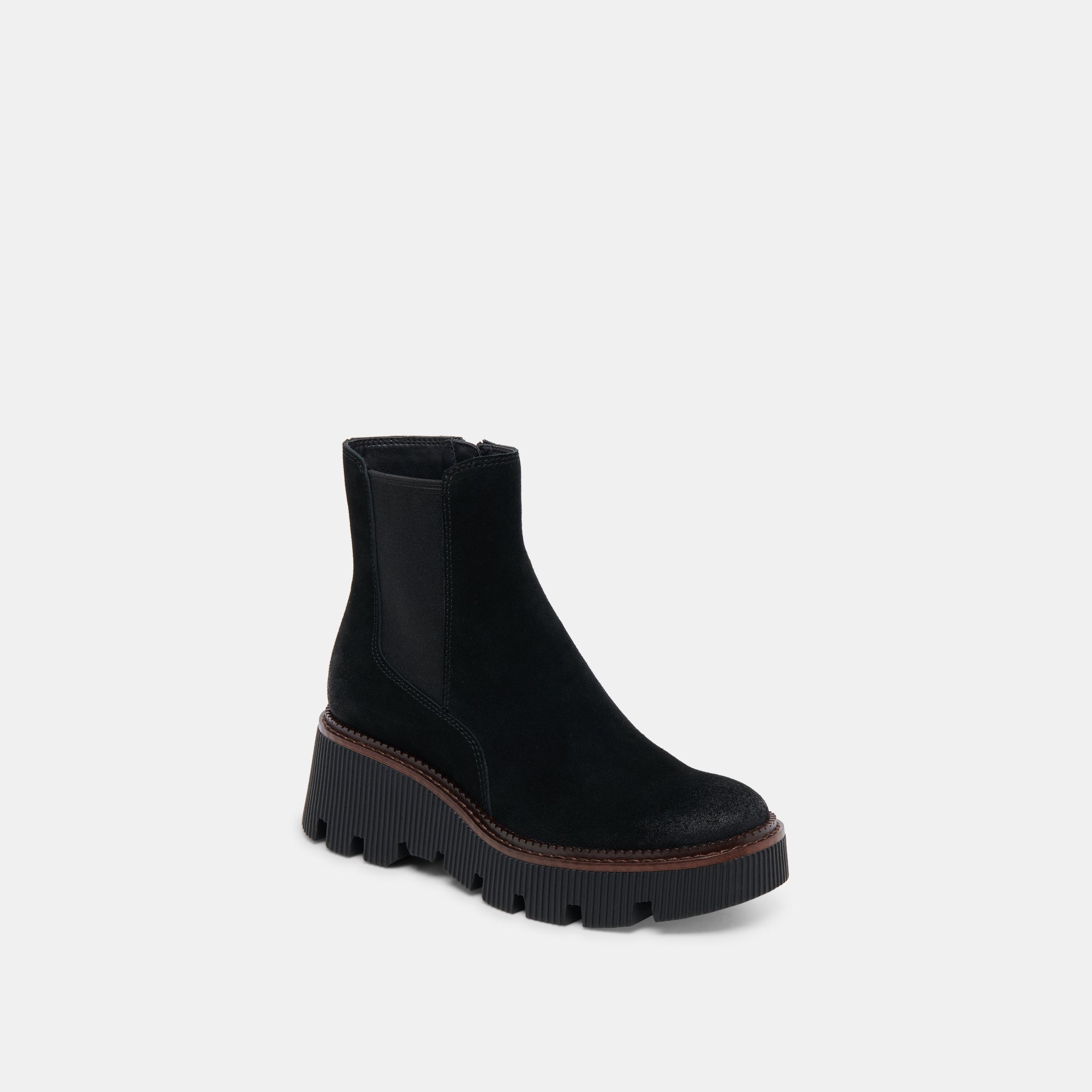 EMMET H2O BOOTS ONYX SUEDE - re:vita