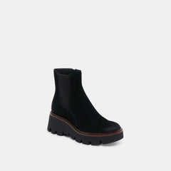 EMMET H2O BOOTS ONYX SUEDE - re:vita