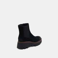 EMMET H2O BOOTS ONYX SUEDE - re:vita