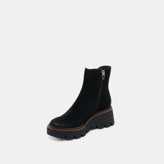 EMMET H2O BOOTS ONYX SUEDE - re:vita