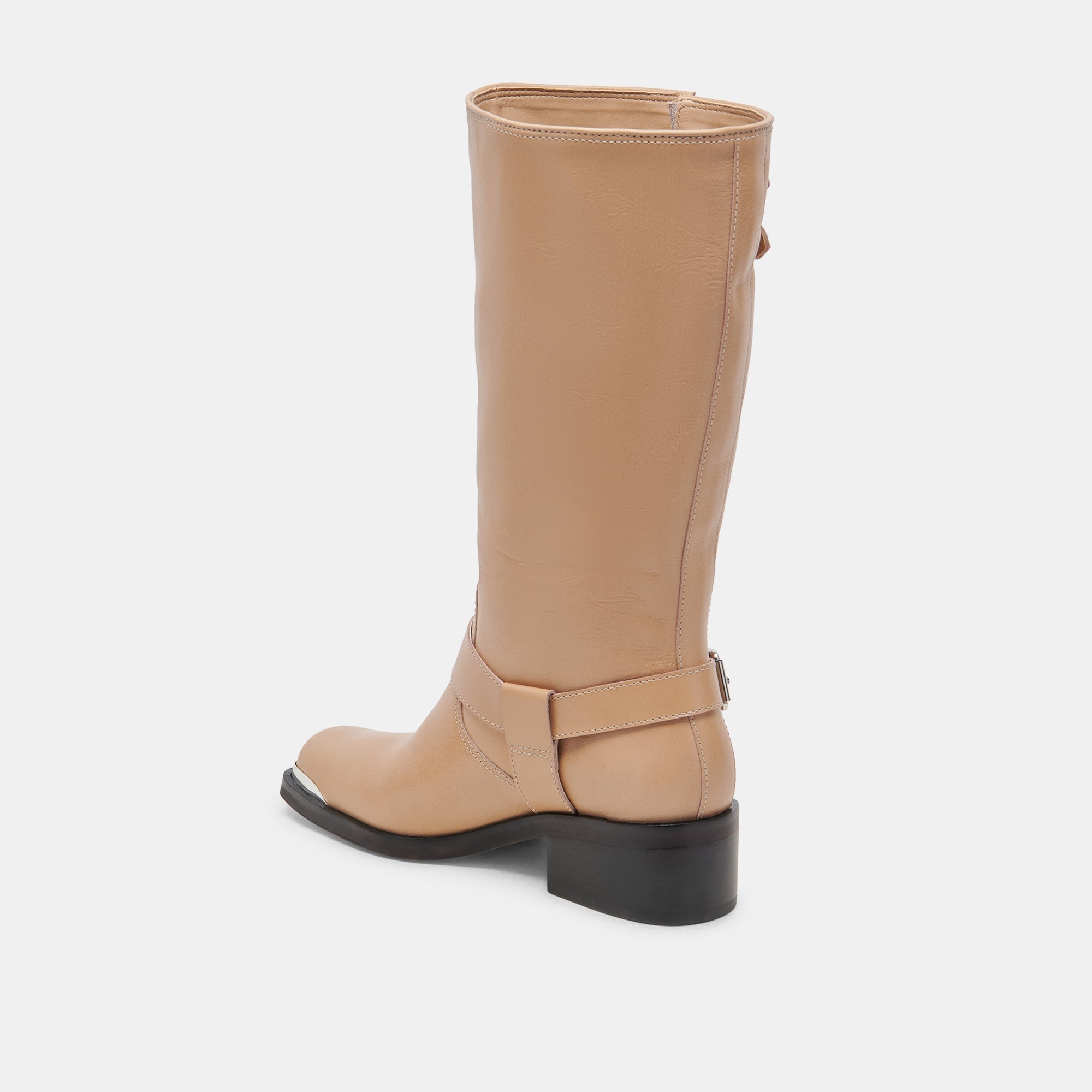 EVI BOOTS CAMEL LEATHER - re:vita