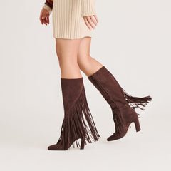 GIANO BOOTS MAHOGANY SUEDE