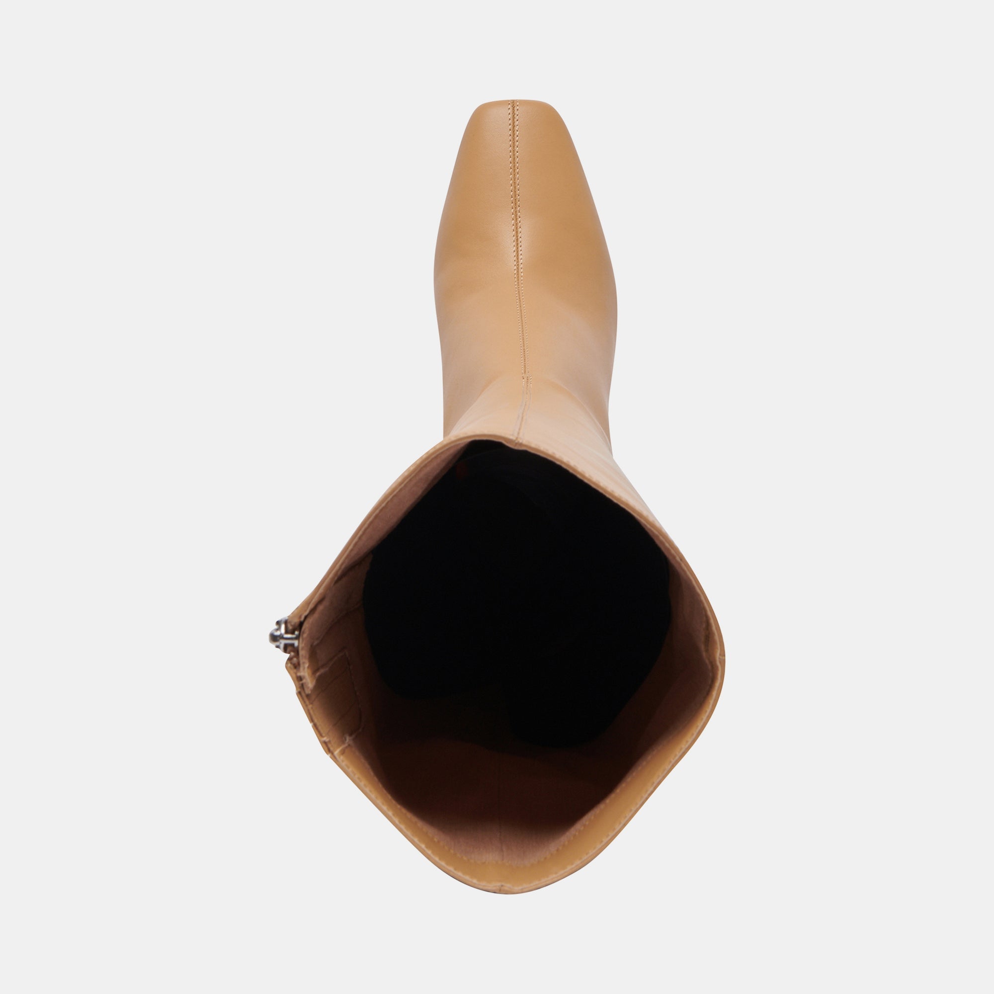 GYRA WIDE CALF BOOTS TAN LEATHER - re:vita