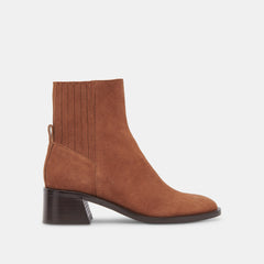 LINNY H2O WIDE BOOTS BROWN SUEDE - re:vita