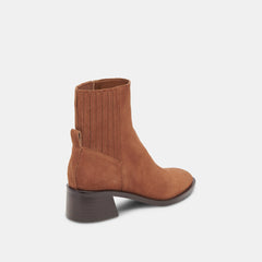 LINNY H2O WIDE BOOTS BROWN SUEDE - re:vita