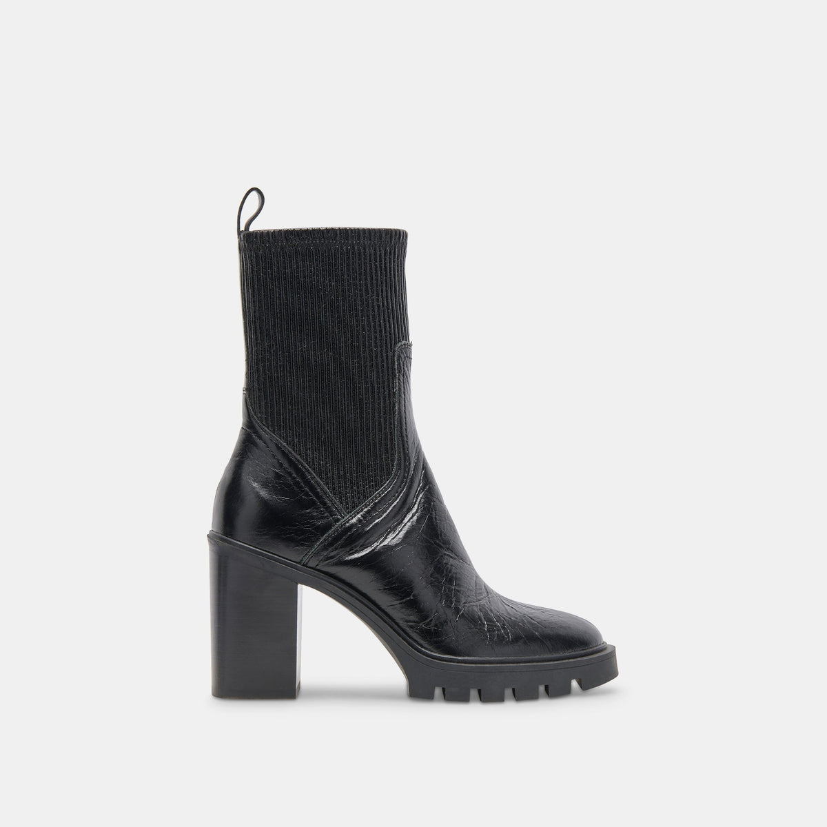 MARNI H2O BOOTS MIDNIGHT CRINKLE PATENT - re:vita