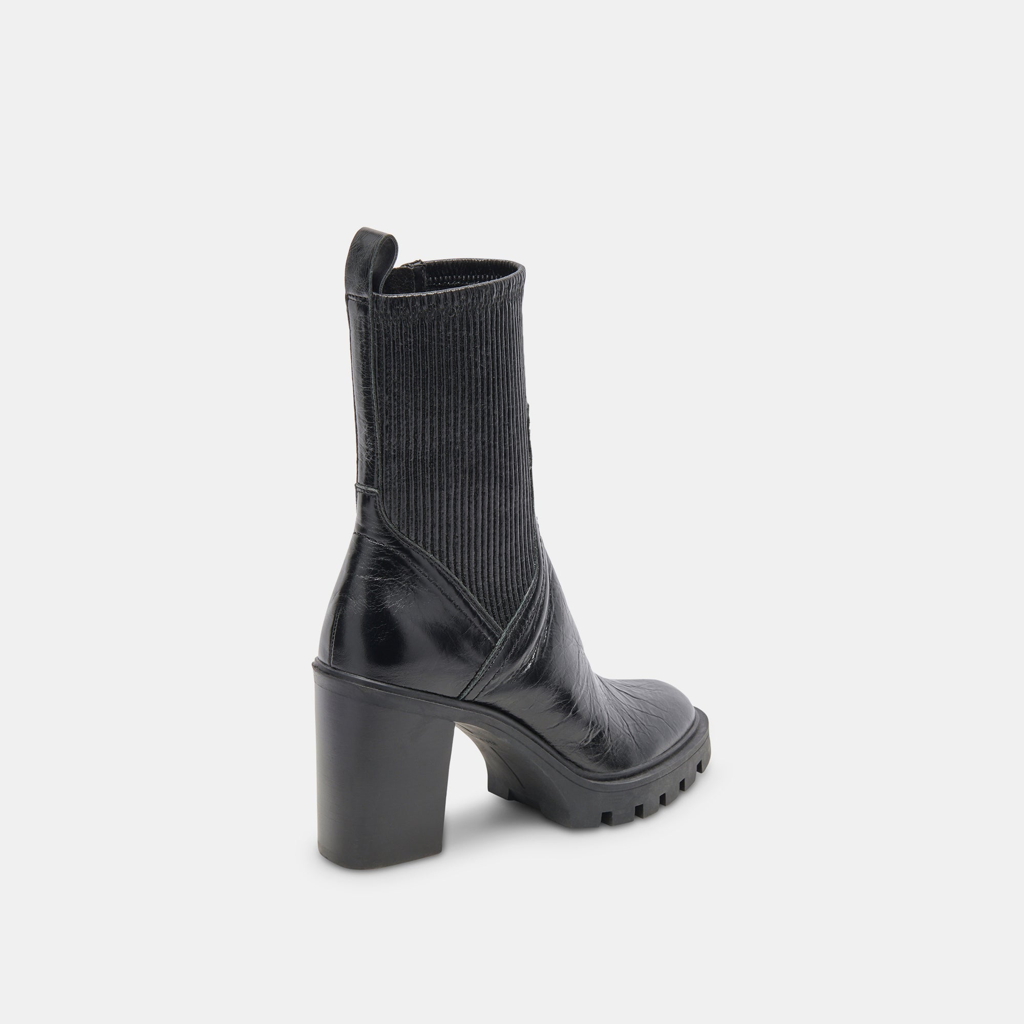 MARNI H2O BOOTS MIDNIGHT CRINKLE PATENT - re:vita