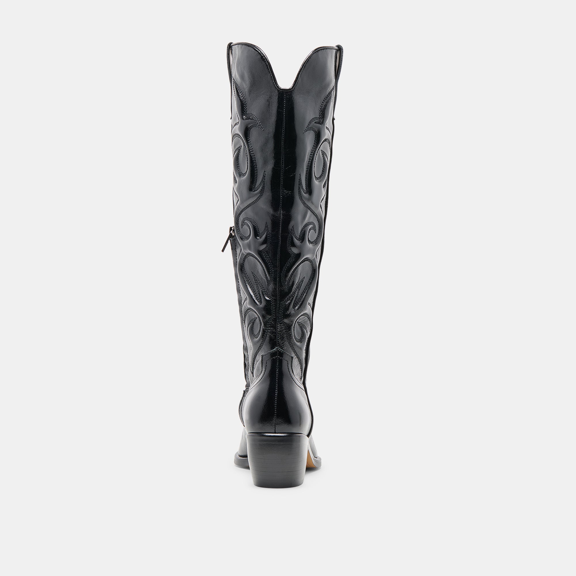 MIRLA BOOTS BLACK LEATHER