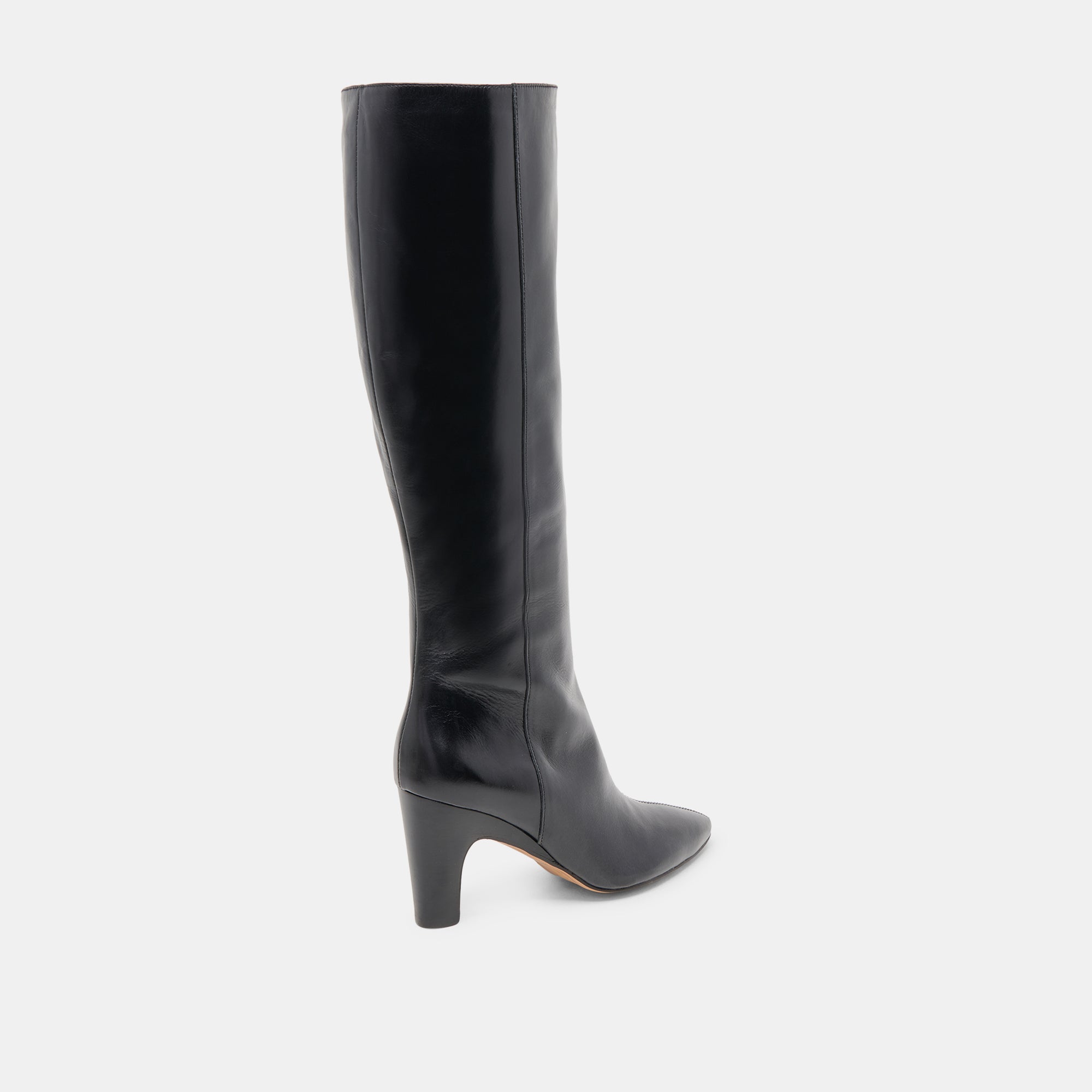 NELAS BOOTS BLACK LEATHER - re:vita