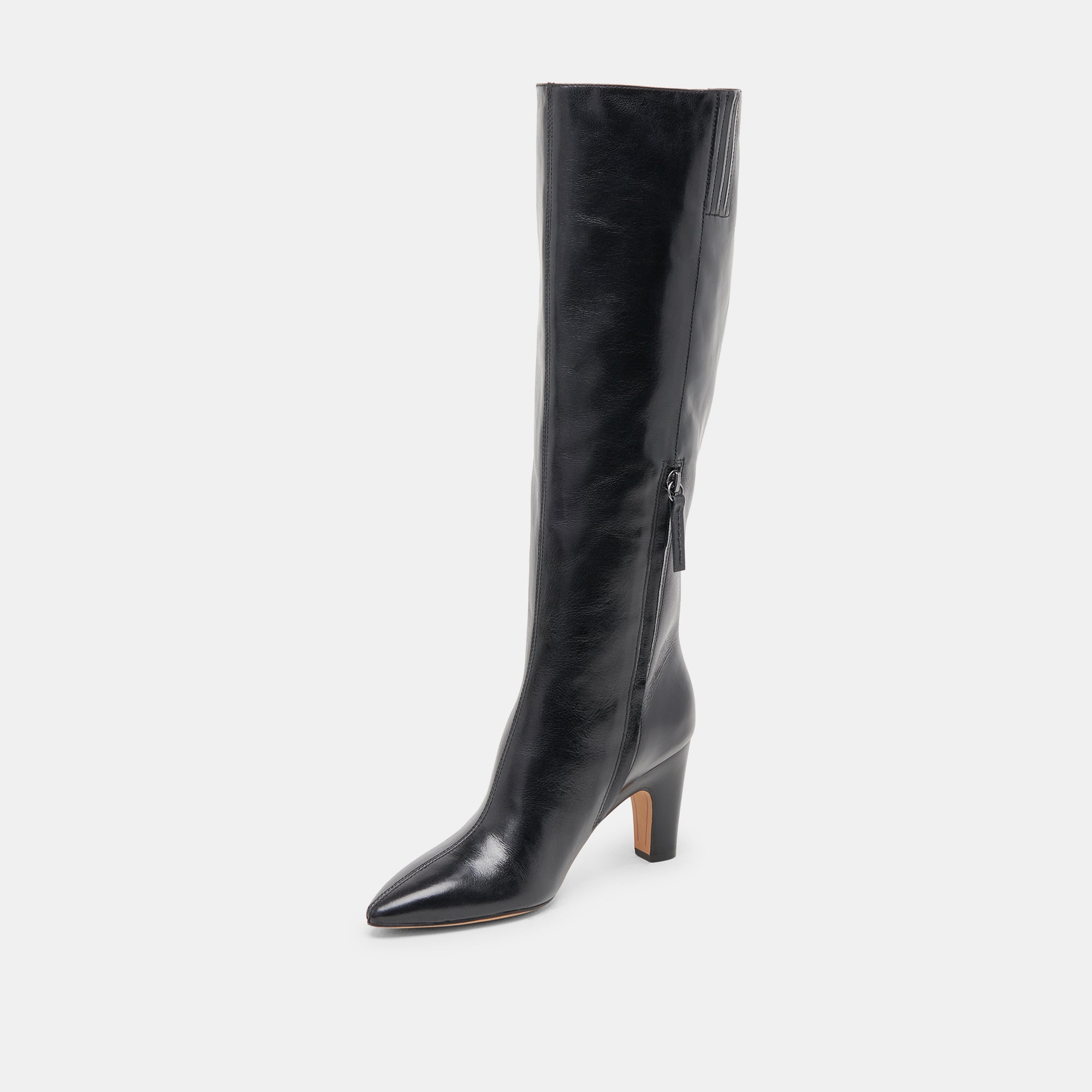 NELAS BOOTS BLACK LEATHER - re:vita