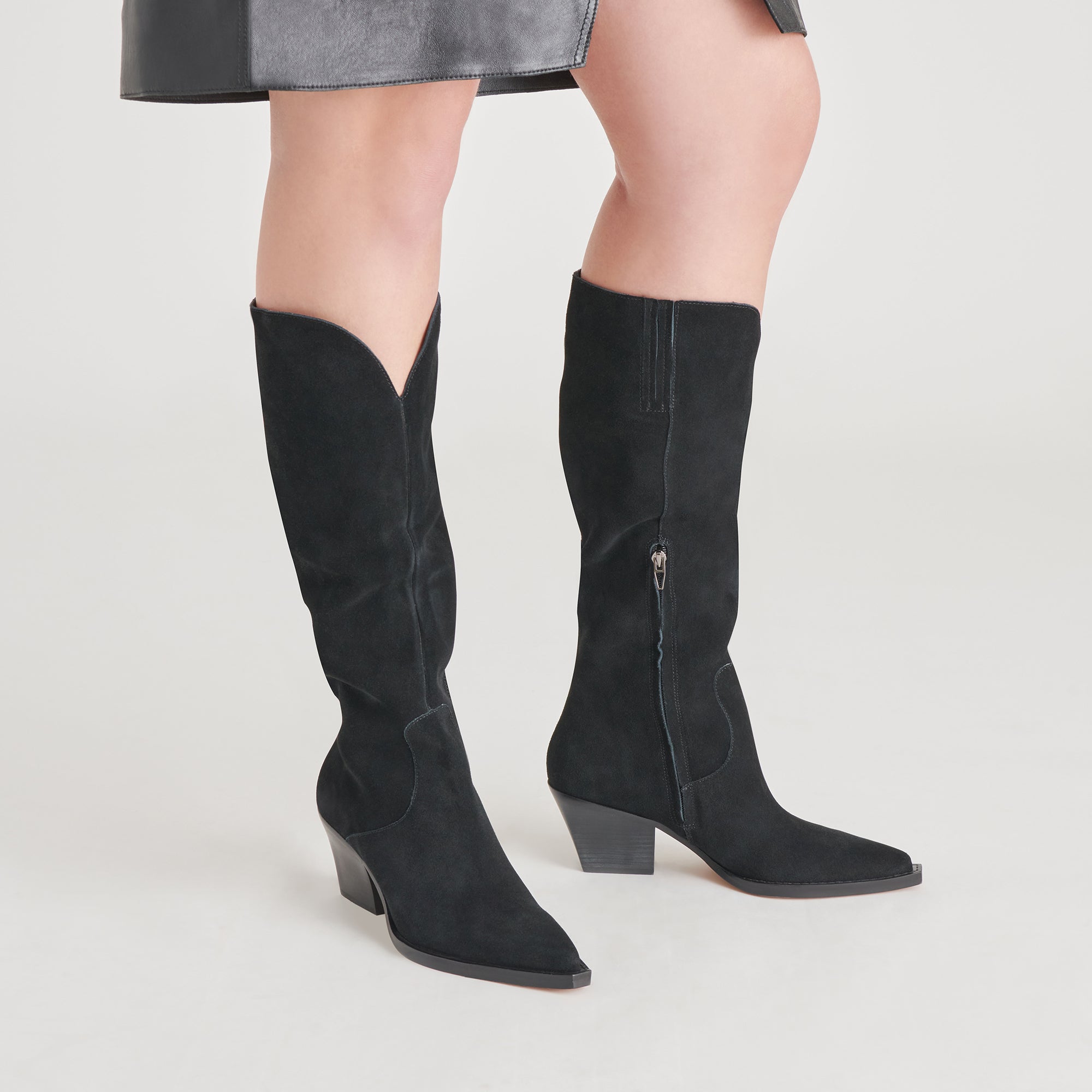 RAJ BOOTS ONYX SUEDE - re:vita