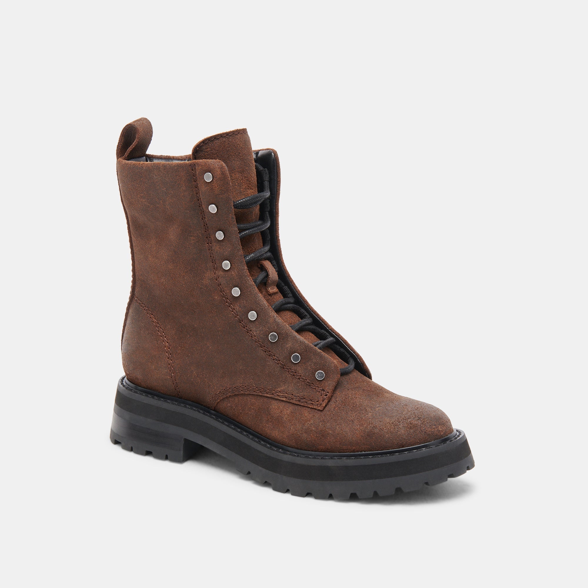 RANIER BOOTS COCOA SUEDE - re:vita